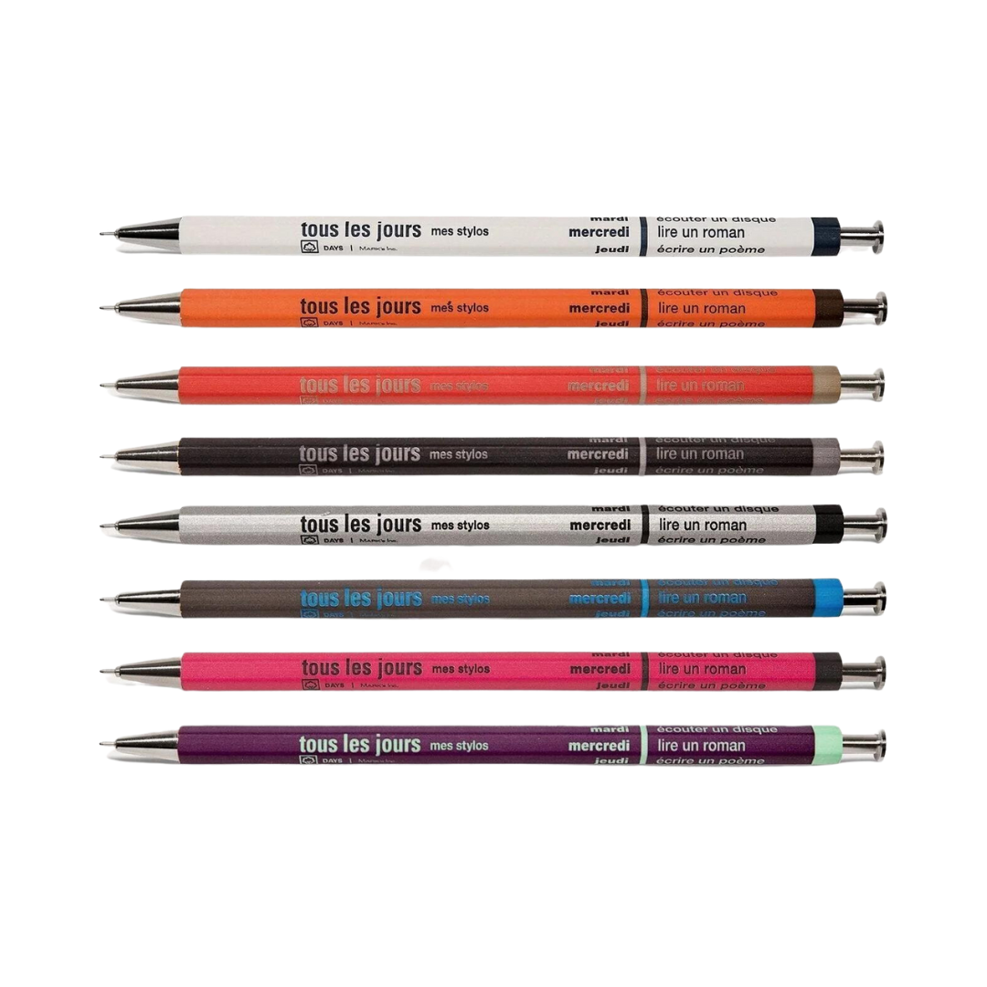 MarkStyle DAYS Ballpoint Pen 0.5 Various Colors