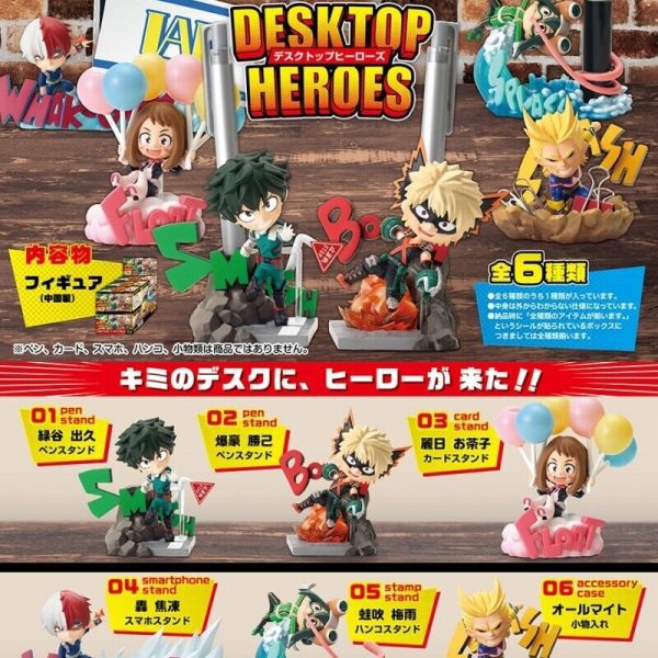 Re-Ment My Hero Academia DESKTOP HEROES