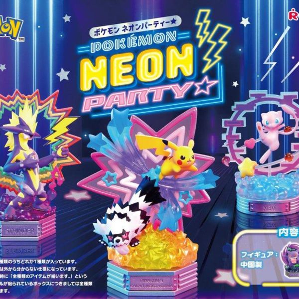 Re-Ment Pokemon Neon Party 1 Single
