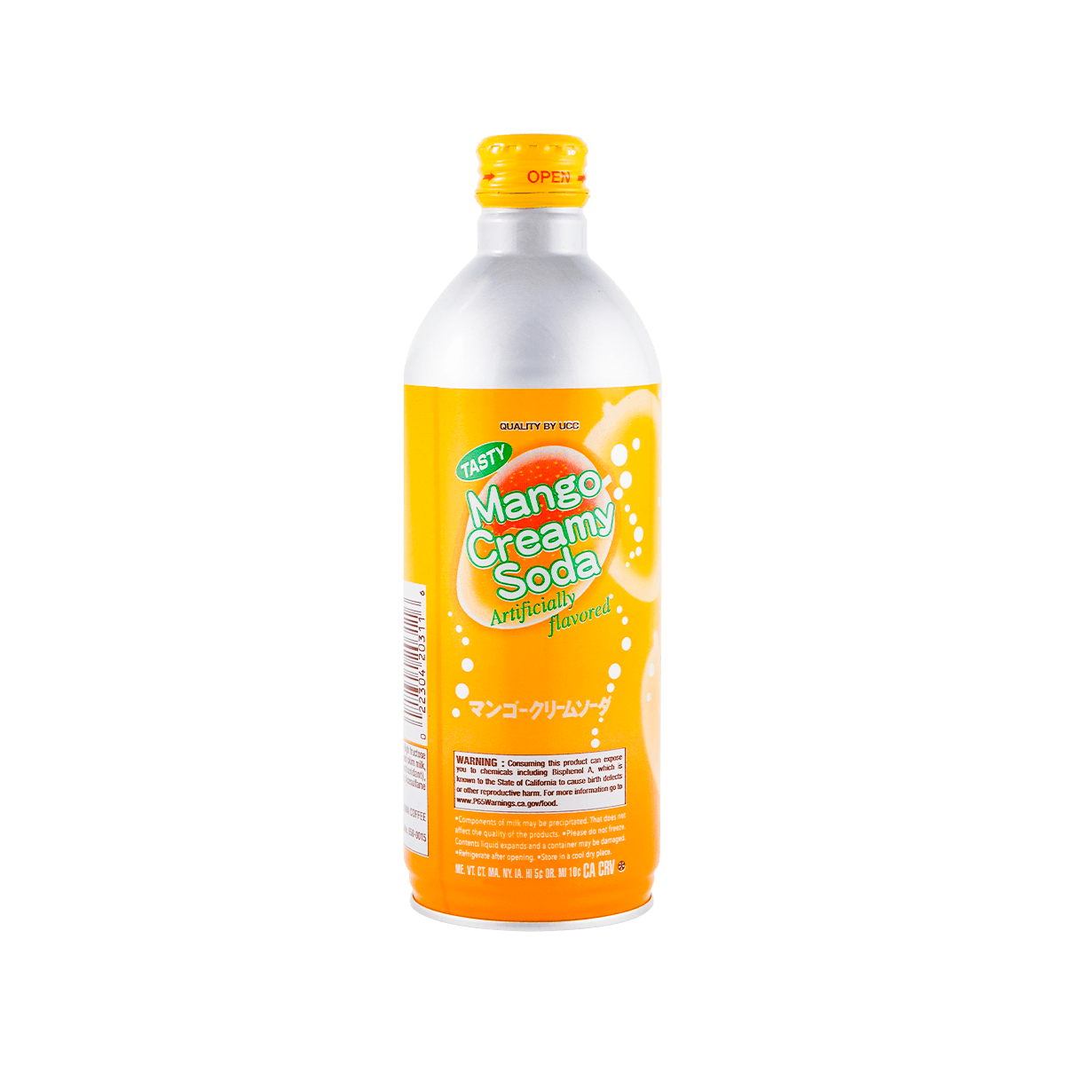 UCC Mango Creamy Soda 490ml Japantastic