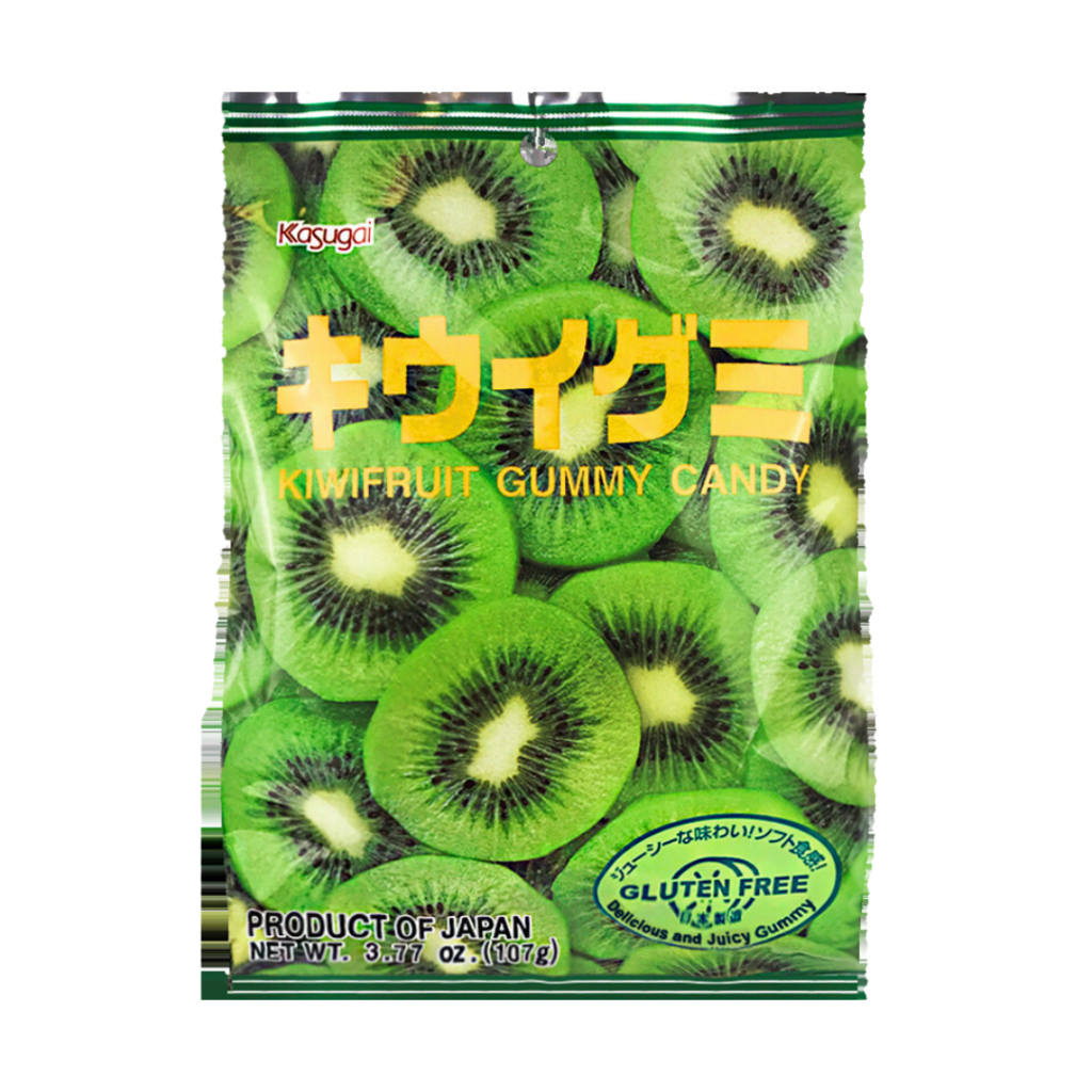 KASUGAI Kiwifruit Gummy Candy 107g Japantastic