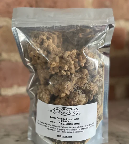 Freeze Dried Natto with Organic Soybeans