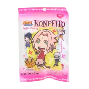 Naruto Shippudem Konpeito Japanese Sugar Candy 2.46oz /70g