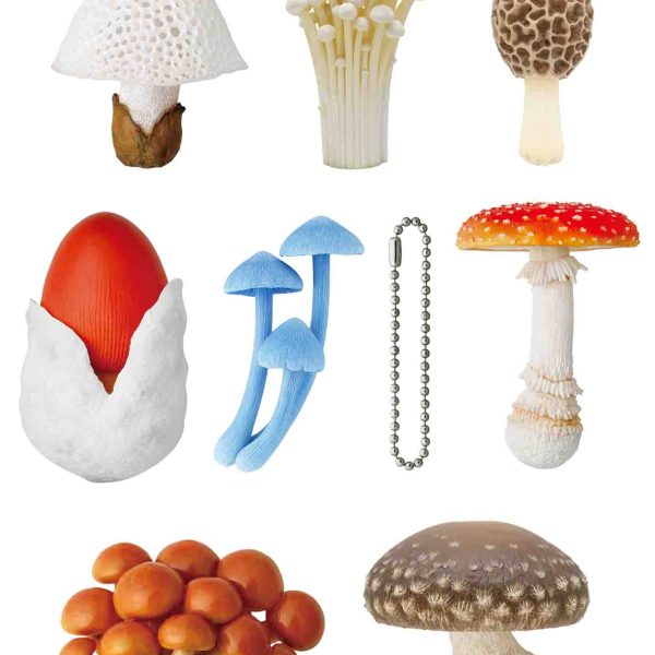 Mushroom Soft Rubber Charm Blind Box