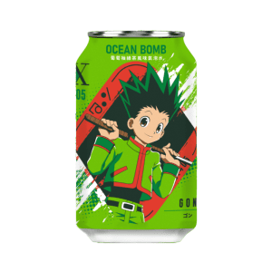 OCEAN BOMB Hunter X Hunter Grapefruit Green Tea Flavor Soda 330ml