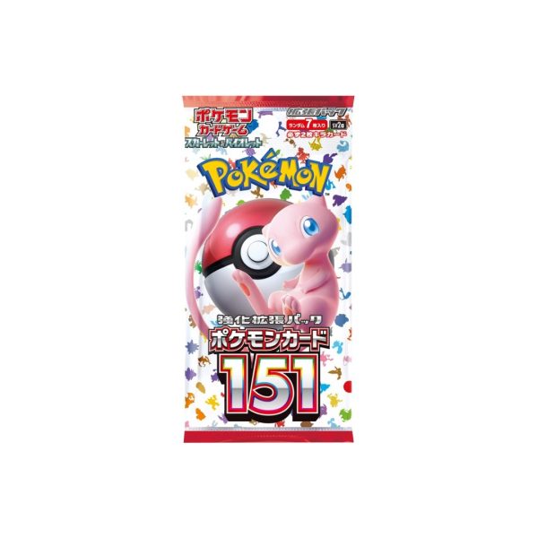 Pokemon Card Game Scarlet & Violet Expansion Pack 151 Collection (1 Pack)
