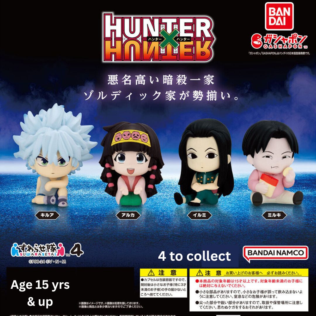 Hunter x Hunter Suwarasetai 4 Gachapon 1 Random