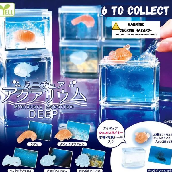Miniature Aquarium Deep - Sea Gacha 1 Random