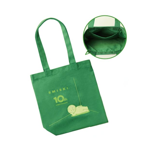 SMISKI 10th Anniversary Tote Bag Dark Green