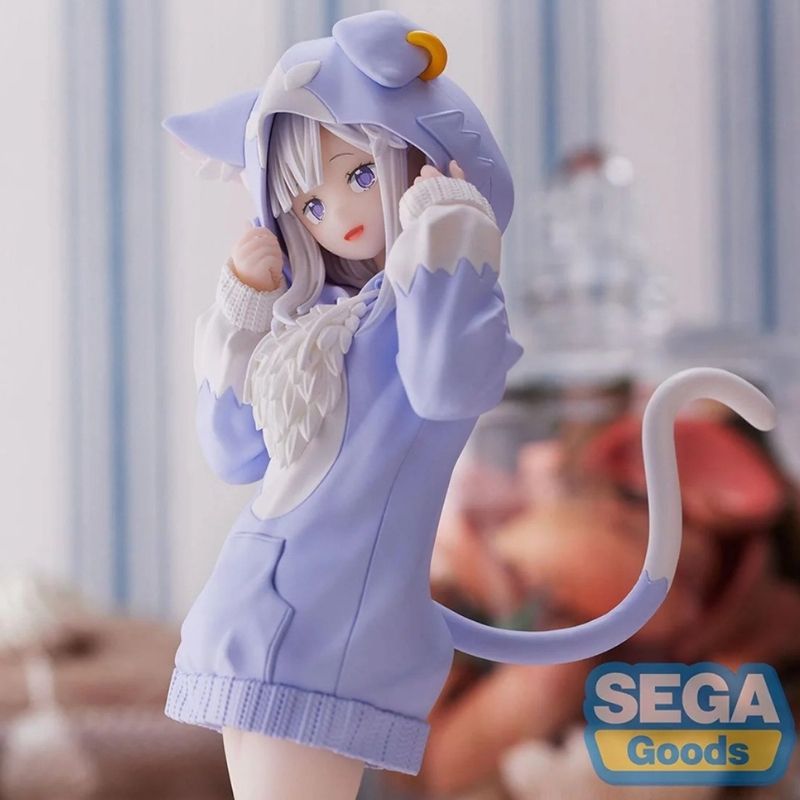 Emilia Figure - Re:Zero Fluffy Pack by SEGA Luminasta - Image 5