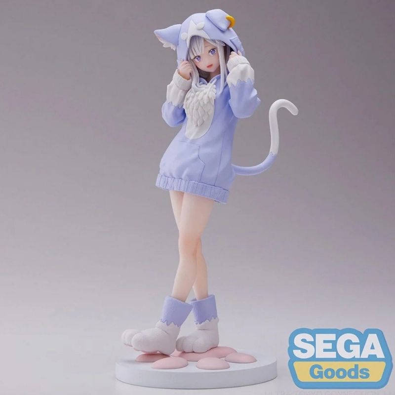 Emilia Figure - Re:Zero Fluffy Pack by SEGA Luminasta - Image 6