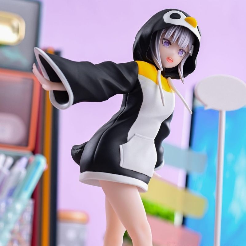 Emilia Penguin Onesie Figure W/ Pen Holder - Re:Zero - Image 3
