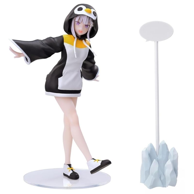 Emilia Penguin Onesie Figure W/ Pen Holder - Re:Zero - Image 5