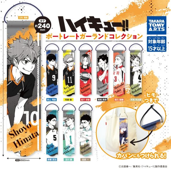 Haikyu!! Portrait Garland Collection Gacha 1 Random