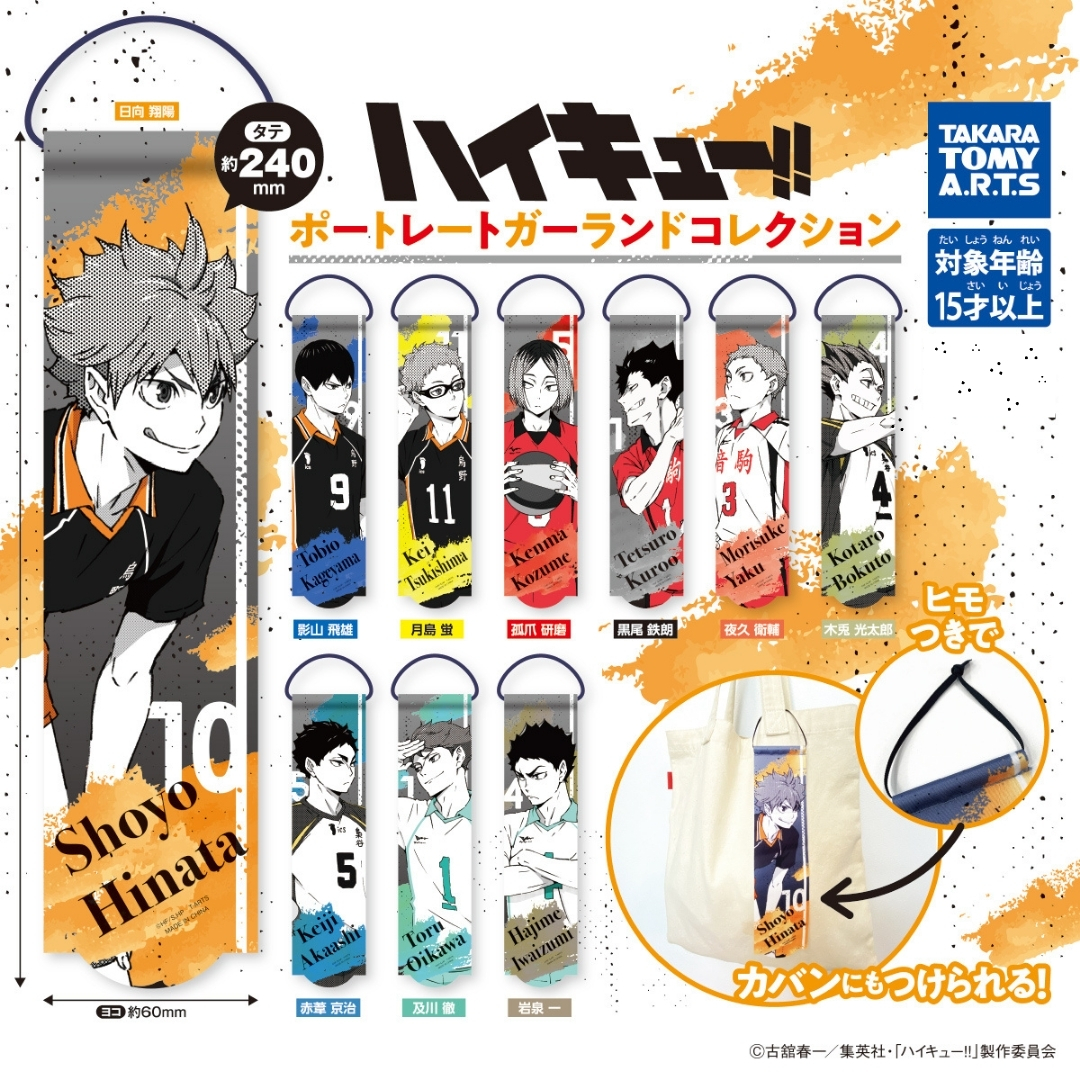 Haikyu!! Portrait Garland Collection Gacha 1 Random