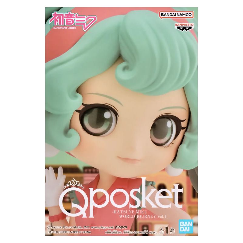 Hatsune Miku Q Posket World Journey Vol.1 Bandai Figure - Image 7