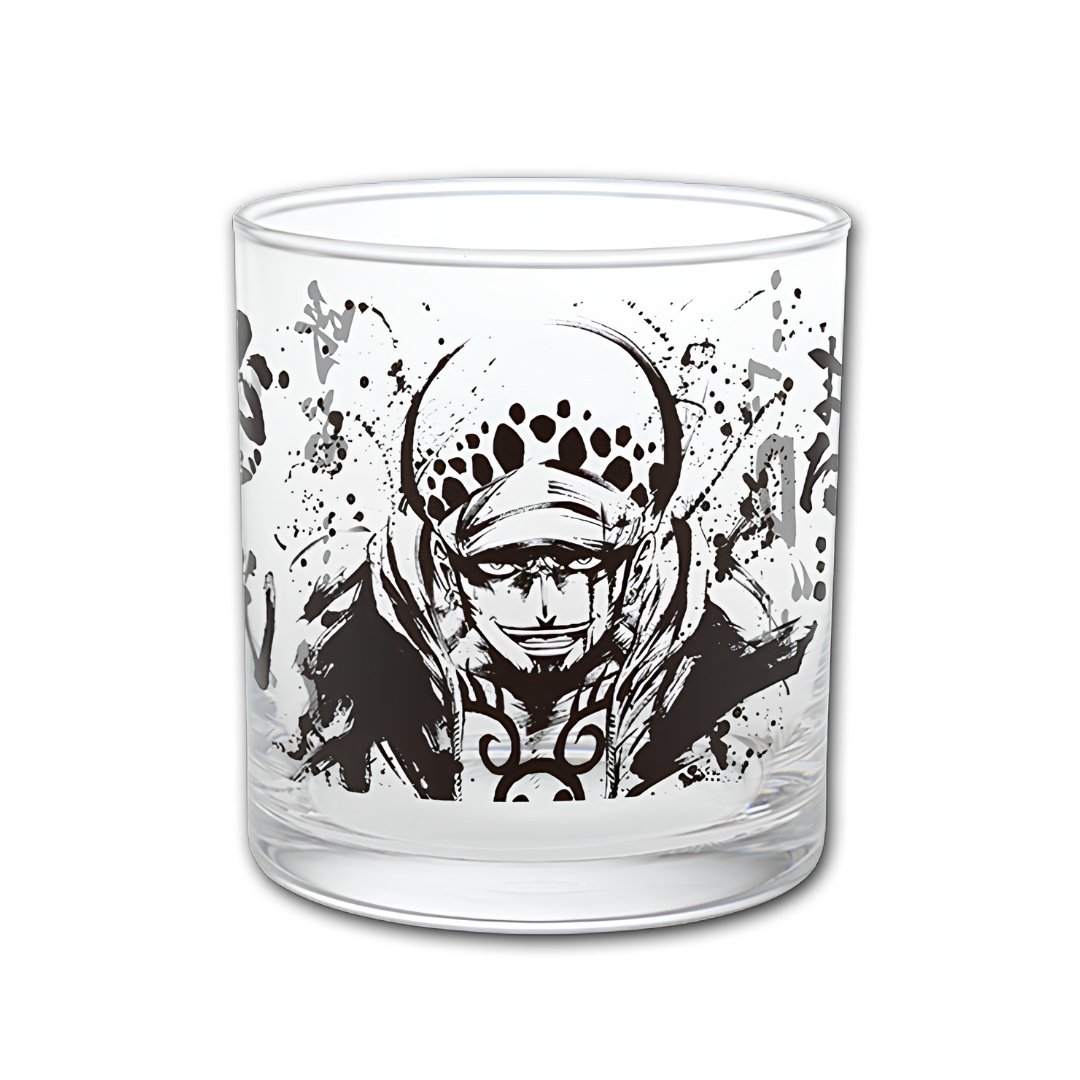 One Piece Famous Quotes Sumi-e Glass Cup 1 Random - Image 8