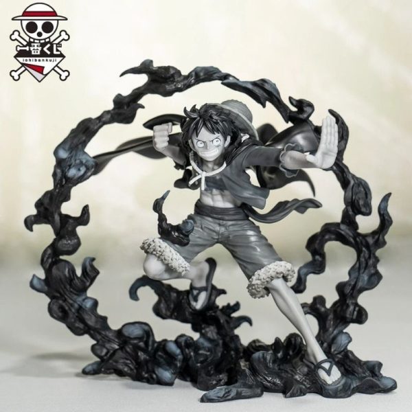 One Piece Ichiban Kuji Last One Luffy Monochrome Figure