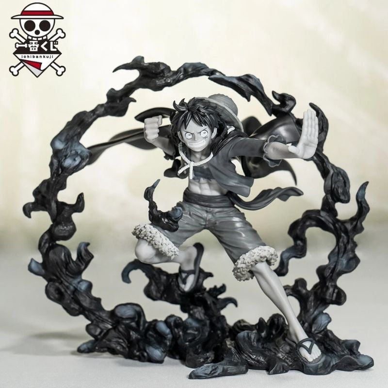 One Piece Ichiban Kuji Last One Luffy Monochrome Figure