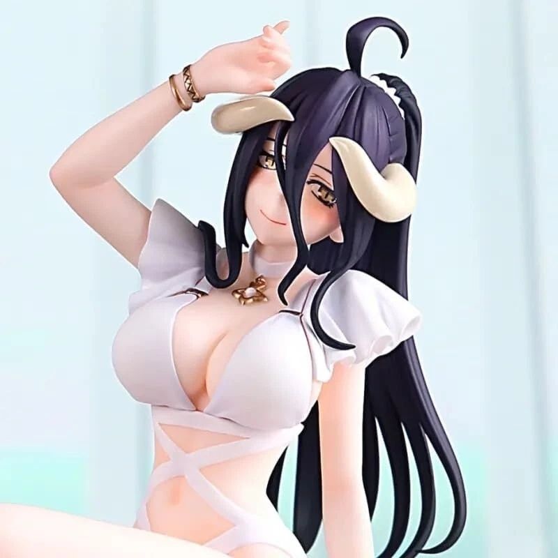 Overlord Albedo Swimsuit Figure - Noodle Stopper by SEGA - Image 2