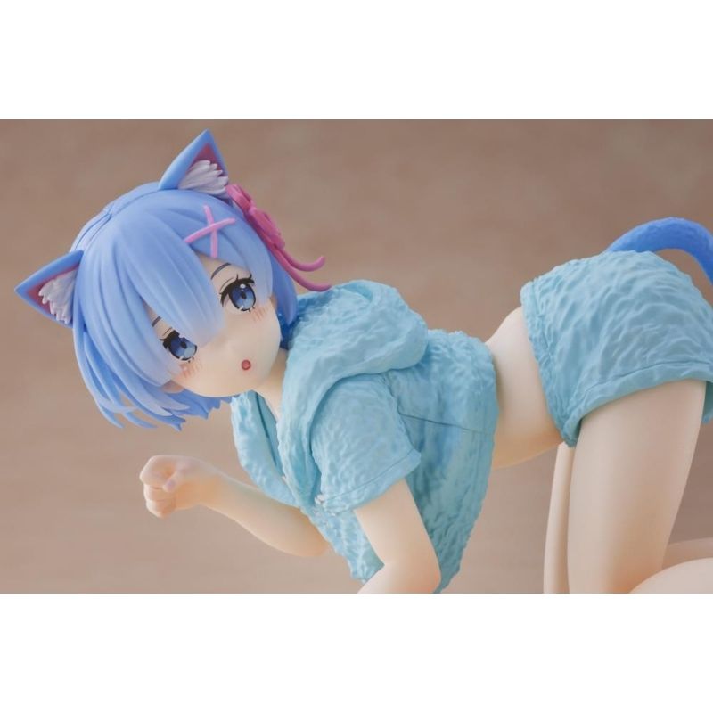 Re:Zero Rem Desktop Cute Figure - Cat Room Wear Original - Image 4