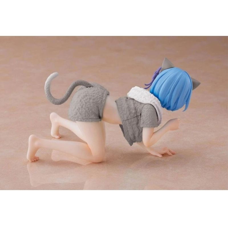Re:Zero Rem Desktop Cute Figure - Cat Room Wear Renewal - Image 2