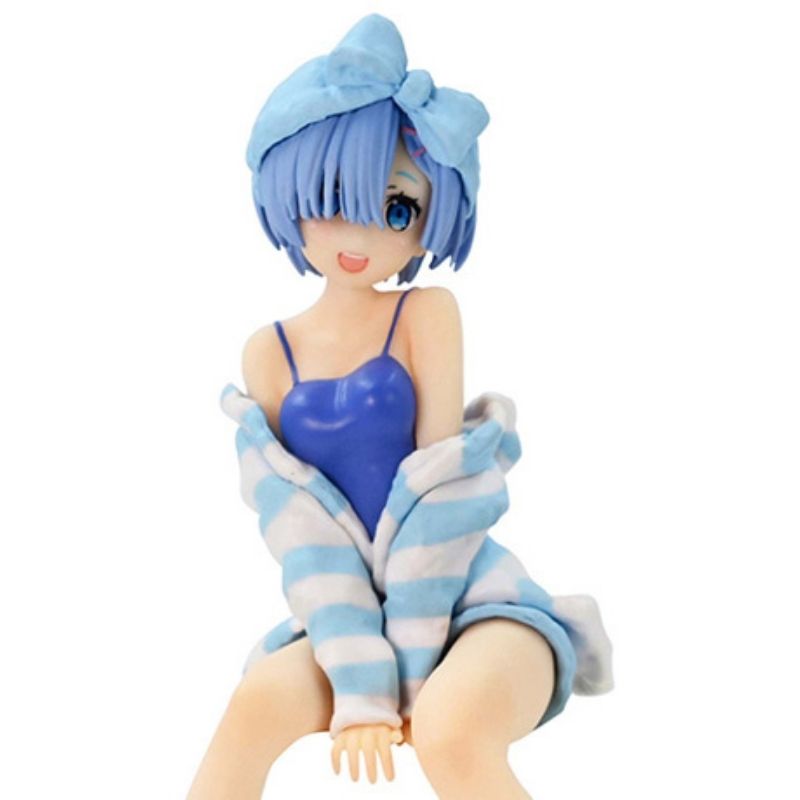 Re:Zero Rem Noodle Stopper Figure - Room Wear by FuRyu - Image 2