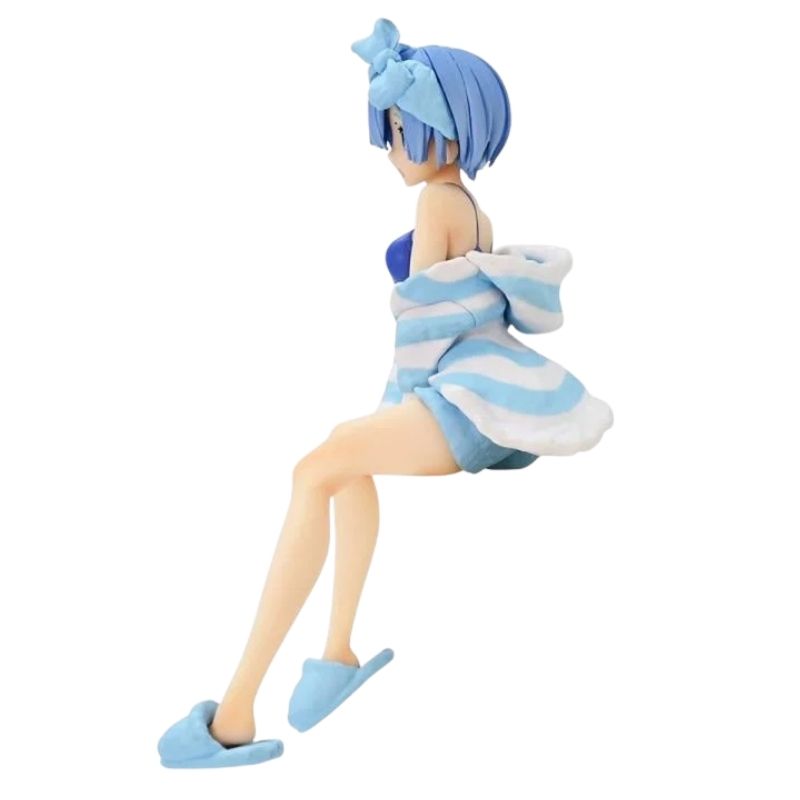 Re:Zero Rem Noodle Stopper Figure - Room Wear by FuRyu - Image 4