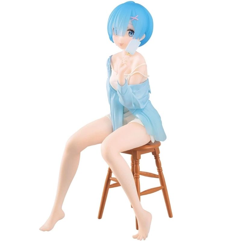 Re:Zero Rem Relax Time Ice Pop Figure - Banpresto - Image 2