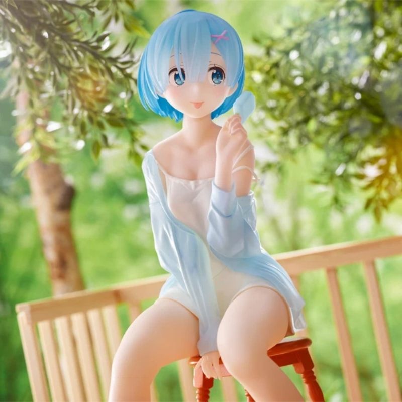 Re:Zero Rem Relax Time Ice Pop Figure - Banpresto